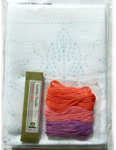 Kit sashiko Hawaii Hibiscus 2