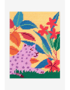 Tela Penelope motivo leopardato 2