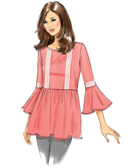 Modello di top - Butterick 6486