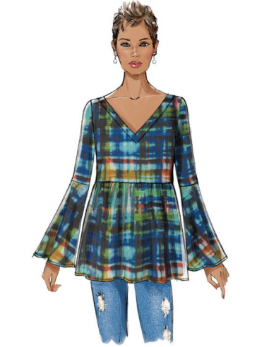 Modello di top - Butterick 6486