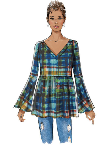 Modello di top - Butterick 6486