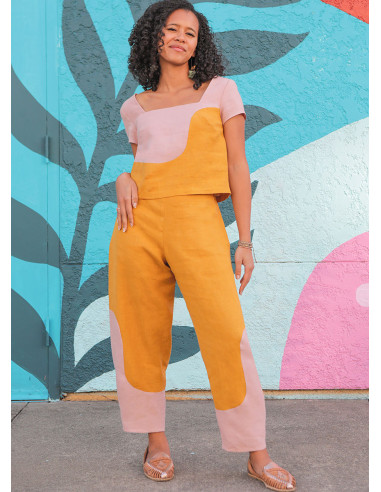 Modello di top e pantaloni - Know Me 2033