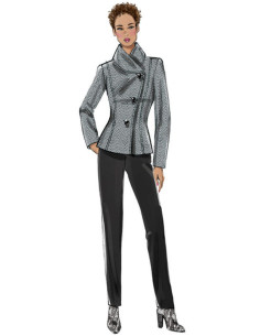 Modello di giacca e cappotto - Butterick 6497 2