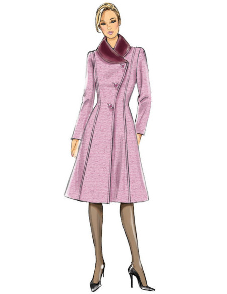 Modello di giacca e cappotto - Butterick 6497