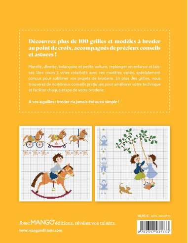 Libro tenera infanzia - 100 modelli da ricamare