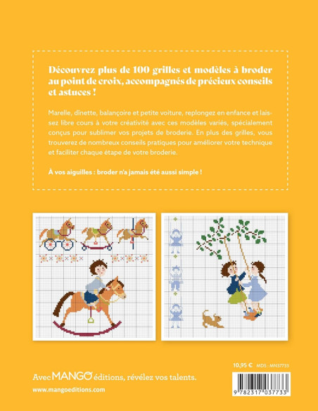 Libro tenera infanzia - 100 modelli da ricamare