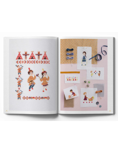 Libro tenera infanzia - 100 modelli da ricamare