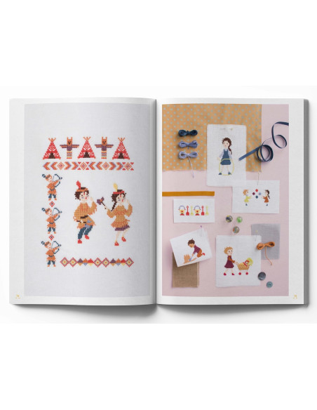 Libro tenera infanzia - 100 modelli da ricamare