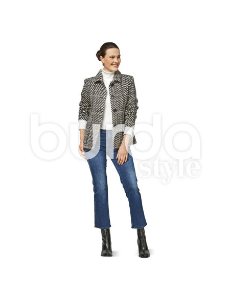 Modello di cappotto e giacca - Burda 6461