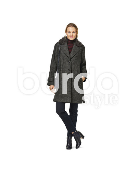 Modello di cappotto - Burda 6462