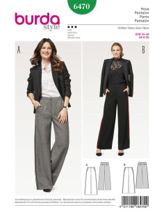 Modello di pantaloni - Burda 6470