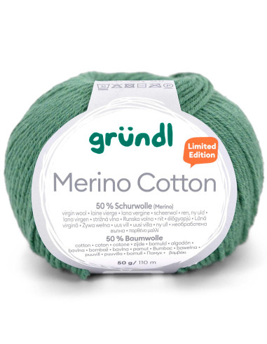 Filato da maglia Merino Cotton Gründl