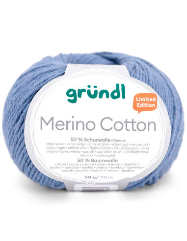 Filato da maglia Merino Cotton Gründl
