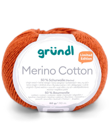 Filato da maglia Merino Cotton Gründl
