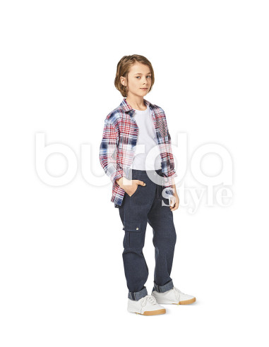 Modello di pantaloni - Burda 9354