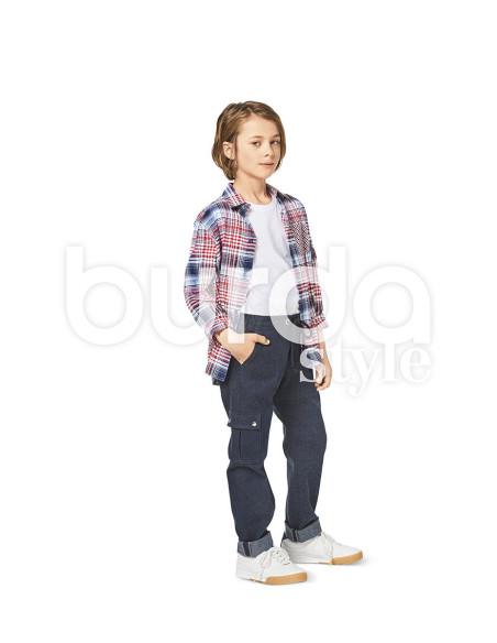 Modello di pantaloni - Burda 9354