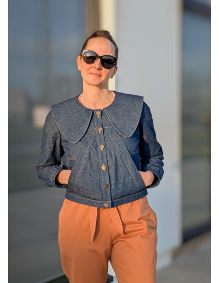 Modello di giacca Laddies - Anna Rose patterns