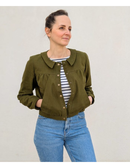 Modello di giacca Laddies - Anna Rose patterns