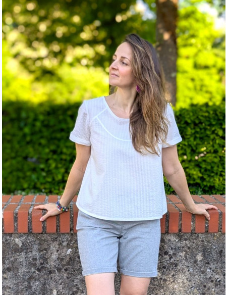 Modello di top Lunne - Anna Rose patterns