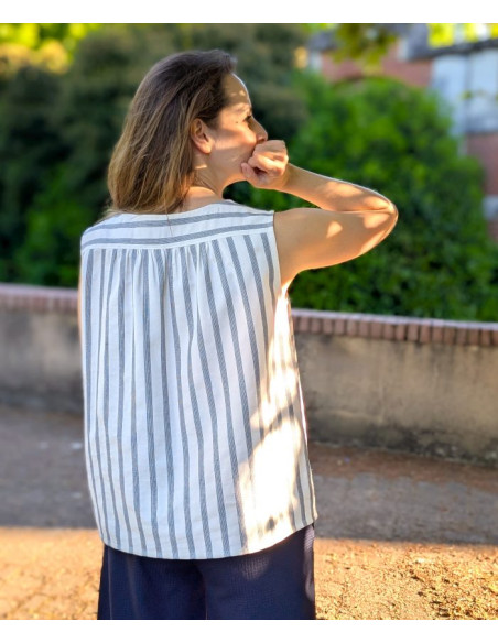 Modello di top Lunne - Anna Rose patterns