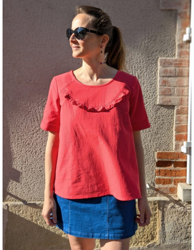 Modello di top Lunne - Anna Rose patterns