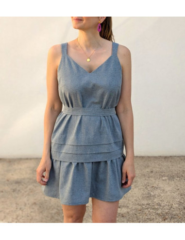 Modello di abito Lottus - Anna Rose patterns