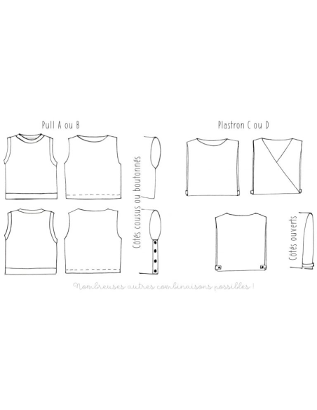 Modello di maglione Jerzey - Anna Rose patterns