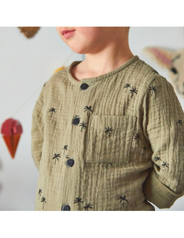 Modello di camice unisex Rio - Ikatee
