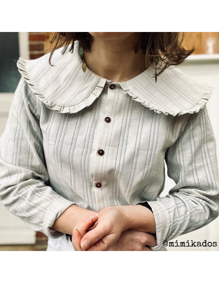 Modello di camice misto Rio Kids - Ikatee