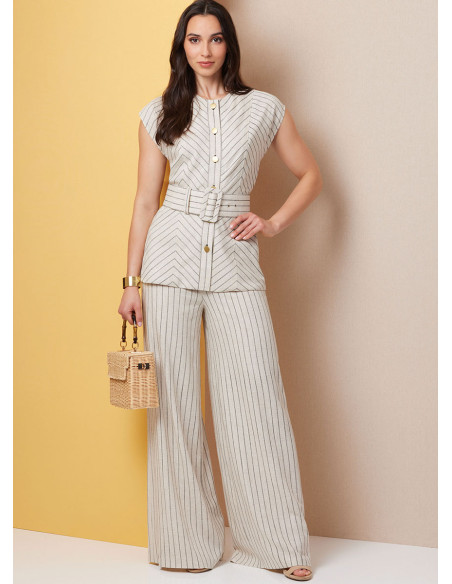 Modello di top - Butterick 7028