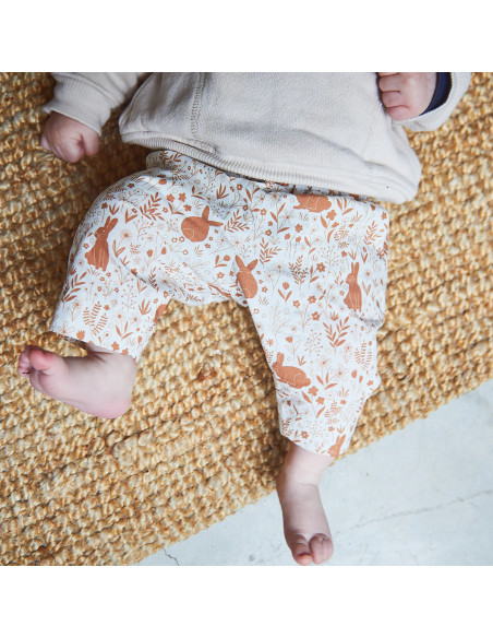 Modello di pantaloni e pantaloncini per bebè New York - Ikatee