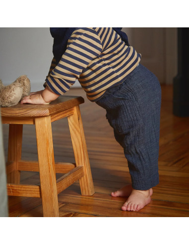 Modello di pantaloni e pantaloncini per bebè New York - Ikatee