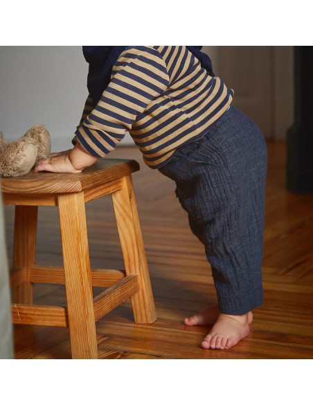 Modello di pantaloni e pantaloncini per bebè New York - Ikatee