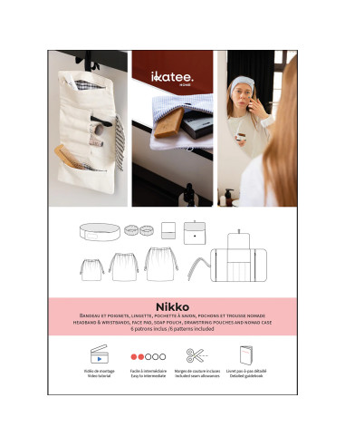 Modello di accessori per il bagno Nikko - Ikatee