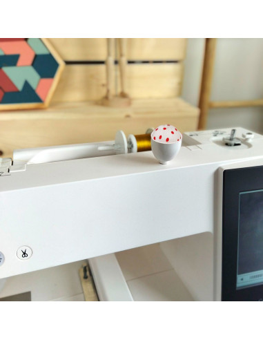 Portaspilli per macchine Janome - Bianco