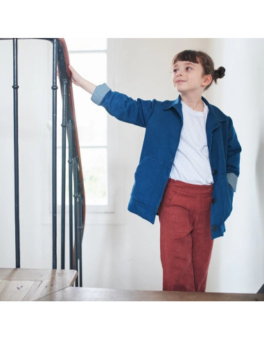 Modello di parka, cappotto e giacca mista Sam Kids - Ikatee