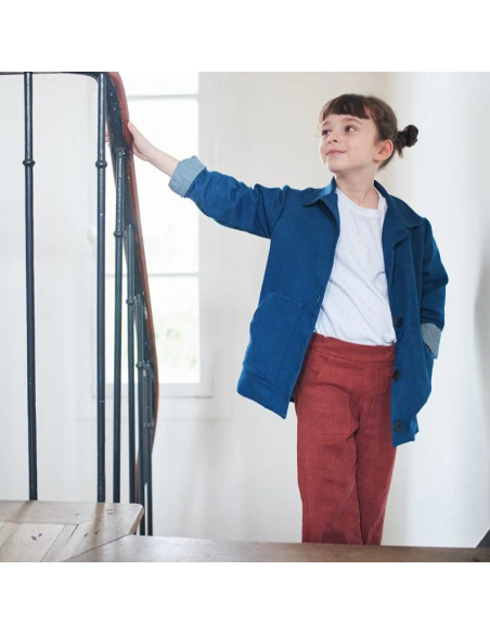Modello di parka, cappotto e giacca mista Sam Kids - Ikatee