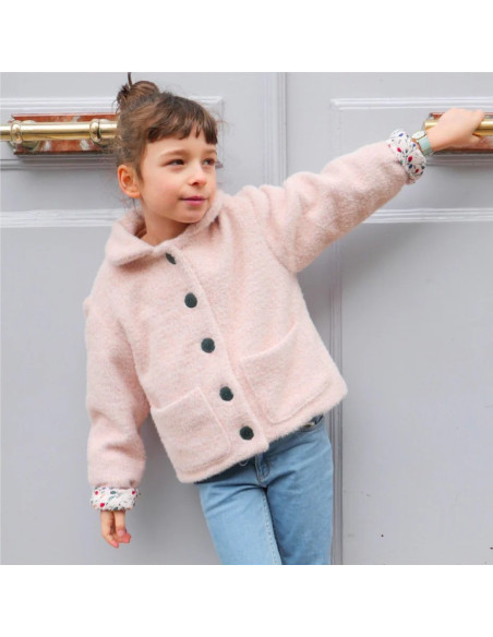 Modello di parka, cappotto e giacca mista Sam Kids - Ikatee