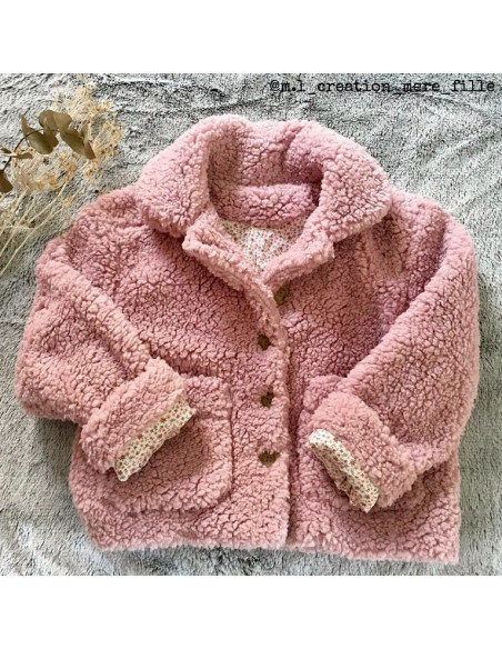Modello di parka, cappotto e giacca mista Sam Kids - Ikatee