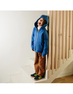 Modello di felpa con zip unisex Liverpool - Ikatee