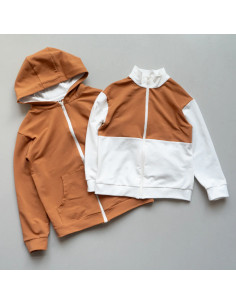 Modello di felpa con zip unisex Liverpool - Ikatee 2