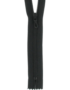Cerniera lampo in nylon - Nero