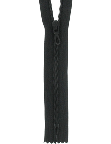 Cerniera lampo in nylon - Nero