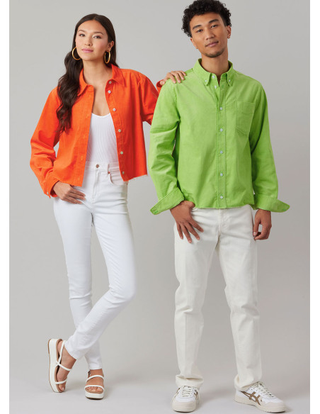 Modello di camicia - McCall's 8566