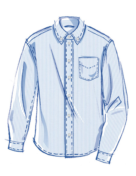 Modello di camicia - McCall's 8566