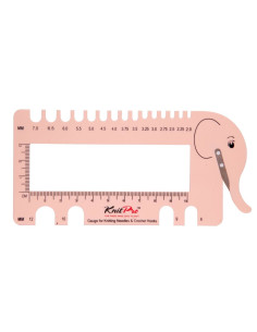 Misuratore multifunzione rosa KnitPro