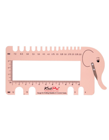 Misuratore multifunzione rosa KnitPro