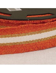 Cinturino frangetta lurex - Arancione