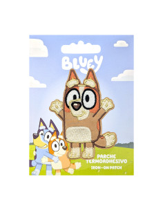Toppa ricamata Bluey - Bingo felice