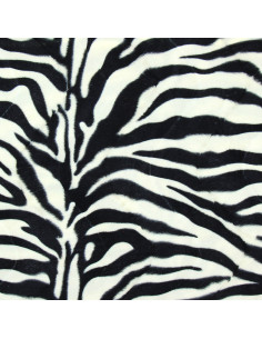 Tessuto effetto pelle di animale - Zebra